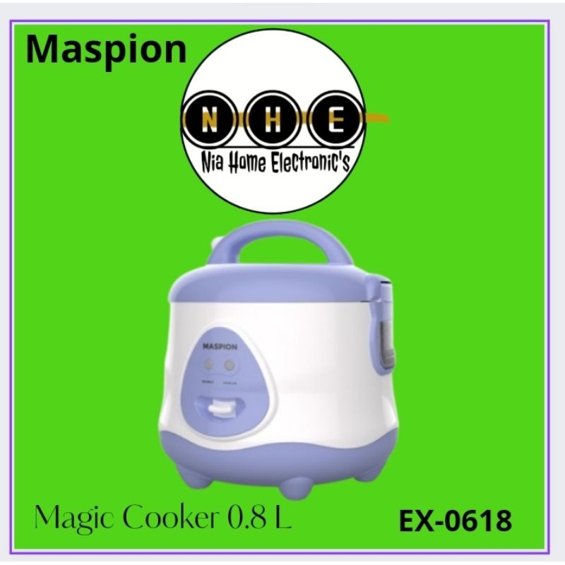 Maspion Magic Cooker EX-0618 Rice Cooker 3in1 0.8Liter EX0618