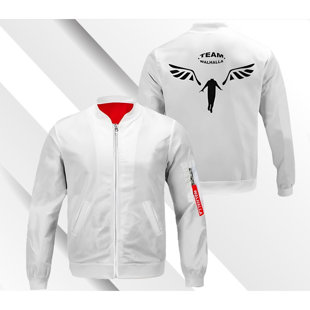 Jaket Bomber Anime Tokyo Revengers / JAKET MIKEY -JAKET BOMBER VALHALLA