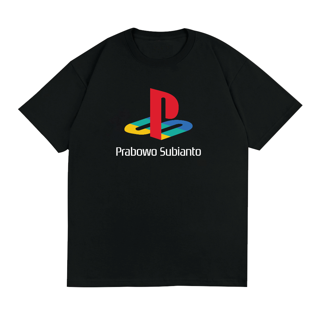 T-shirt Baju Kaos Logo PS Prabowo Subianto  | Bahan Adem | Best Quality