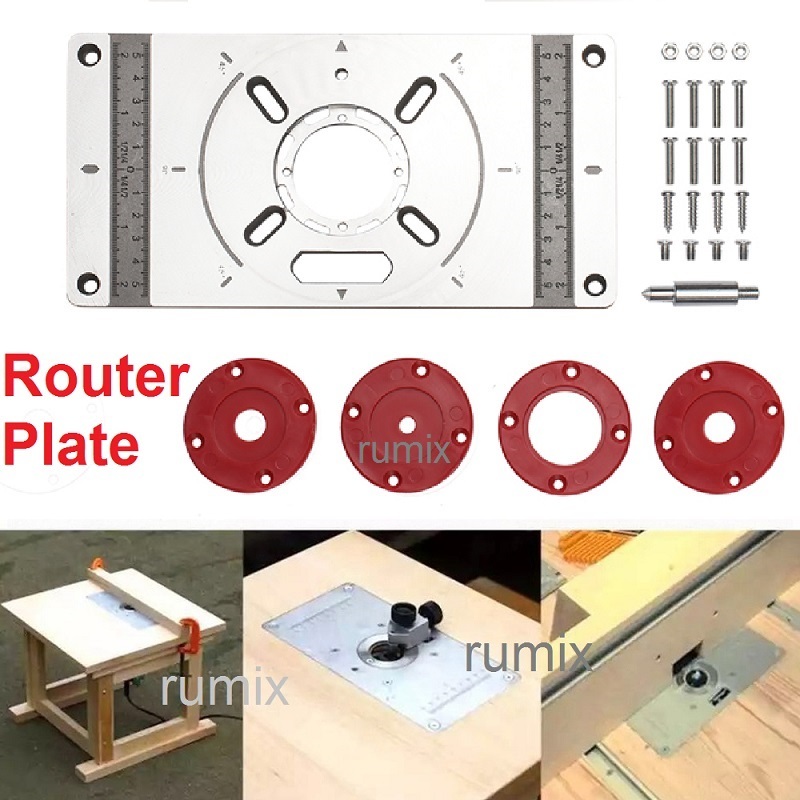 Router Plate - Insert Plate Router Table - Meja Router - Meja Trimmer