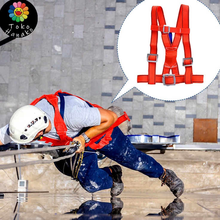 *Diskon* Standar internasional 3 Meter/Safety Body Harness Hook/Safety Belt Proyek/body harness /saf