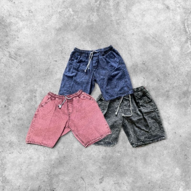 [BISA COD]CELANA PENDEK JEANS PRIA/CELANA KARGO PRIA.