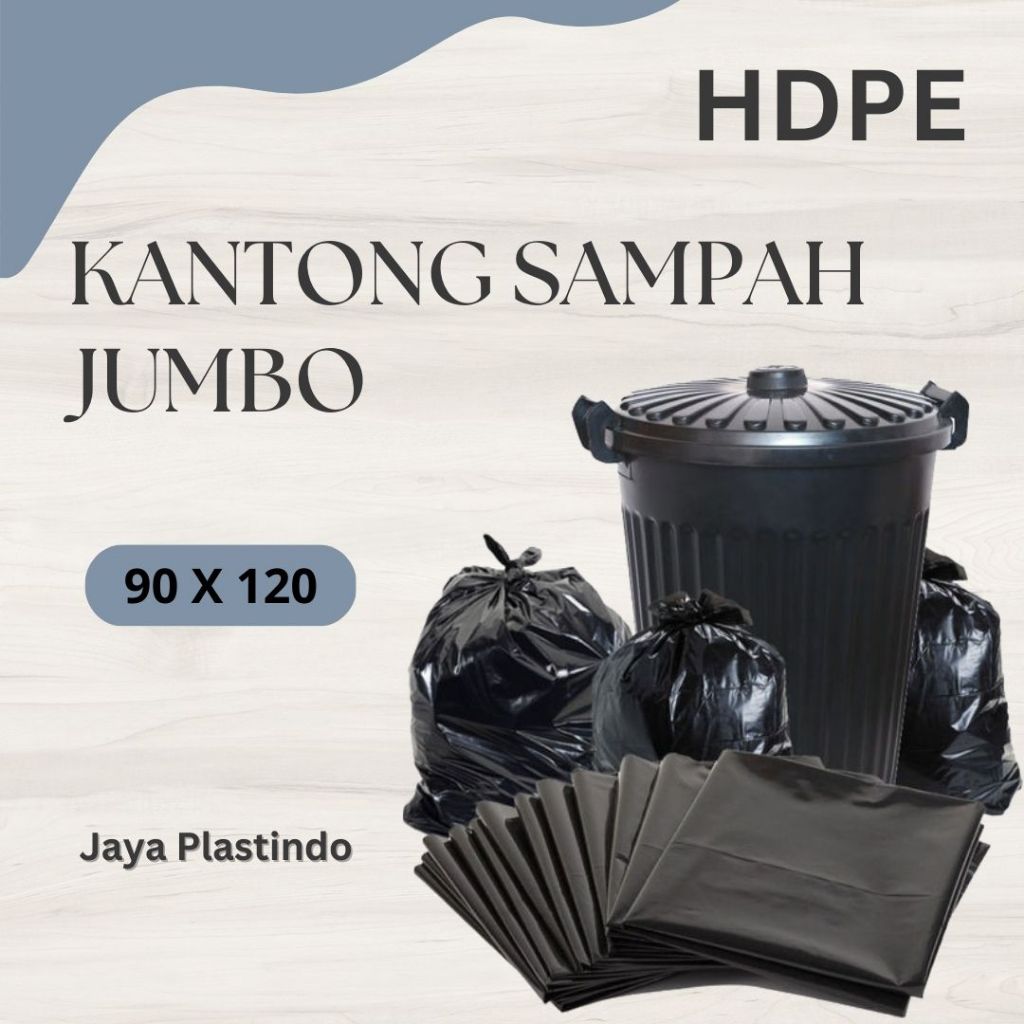 kantong plastik sampah besar 90x120