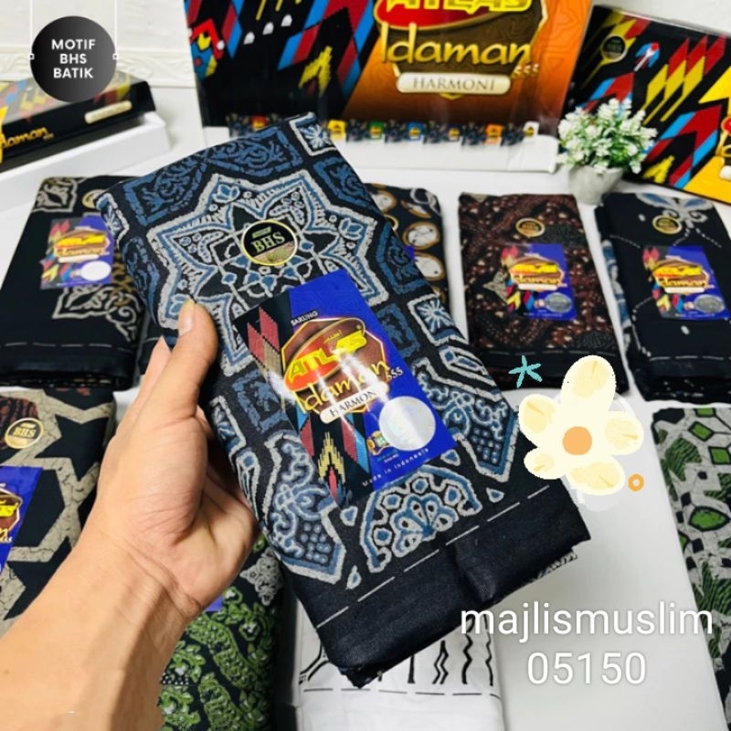SARUNG ATLAS PREMIUM BATIK TERBARU