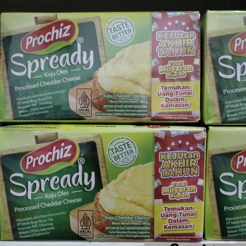 

PROCHIZ SPREADY KEJU OLES 160G