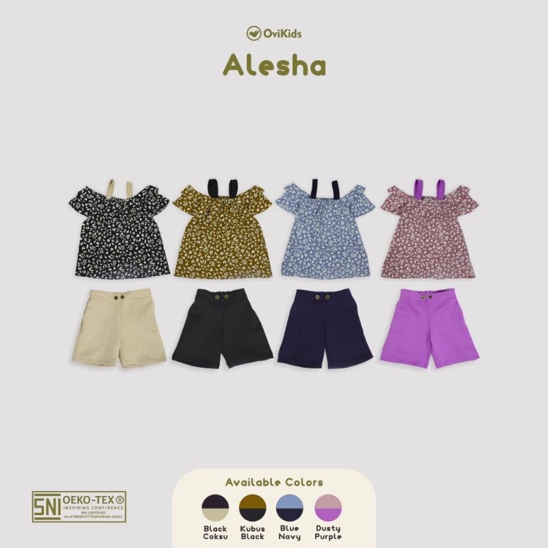 ovikids alesha. stelan alesha anak perempuan