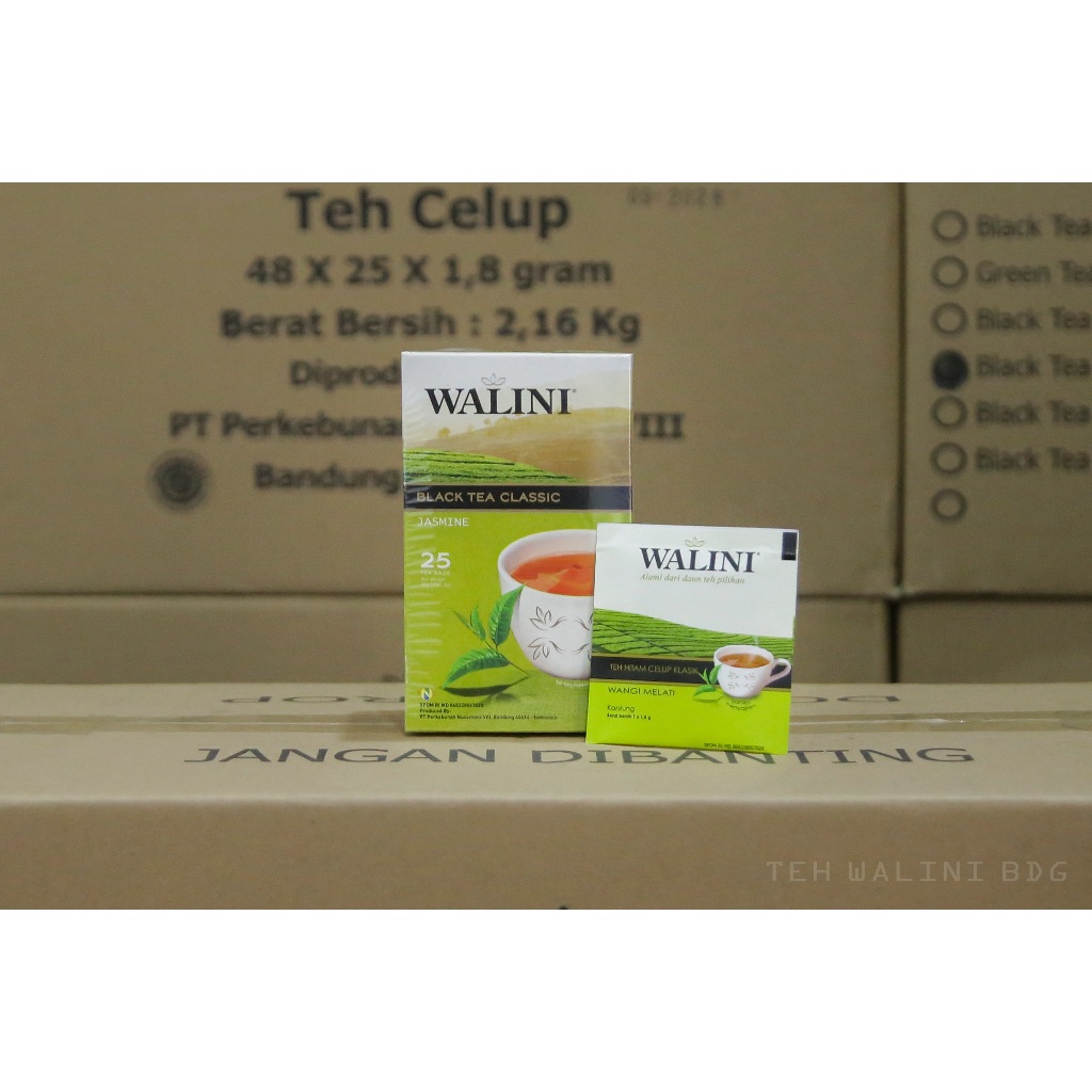 

Teh Walini Jasmine 25s Kemasan Amplop/ Tea Bag