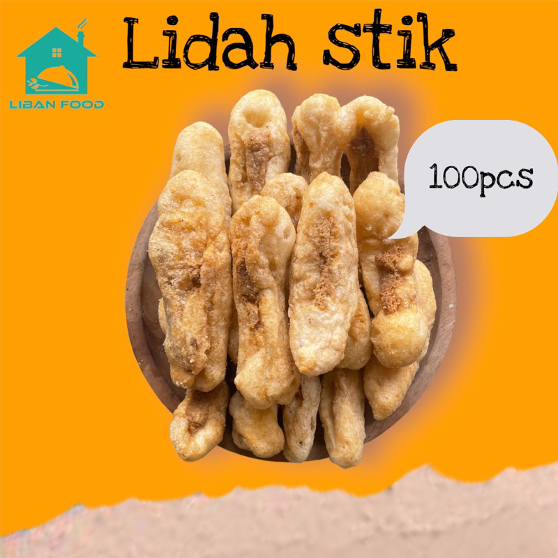 

CUANKI LIDAH STIK TAHU 100pcs/ LIBANFOOD