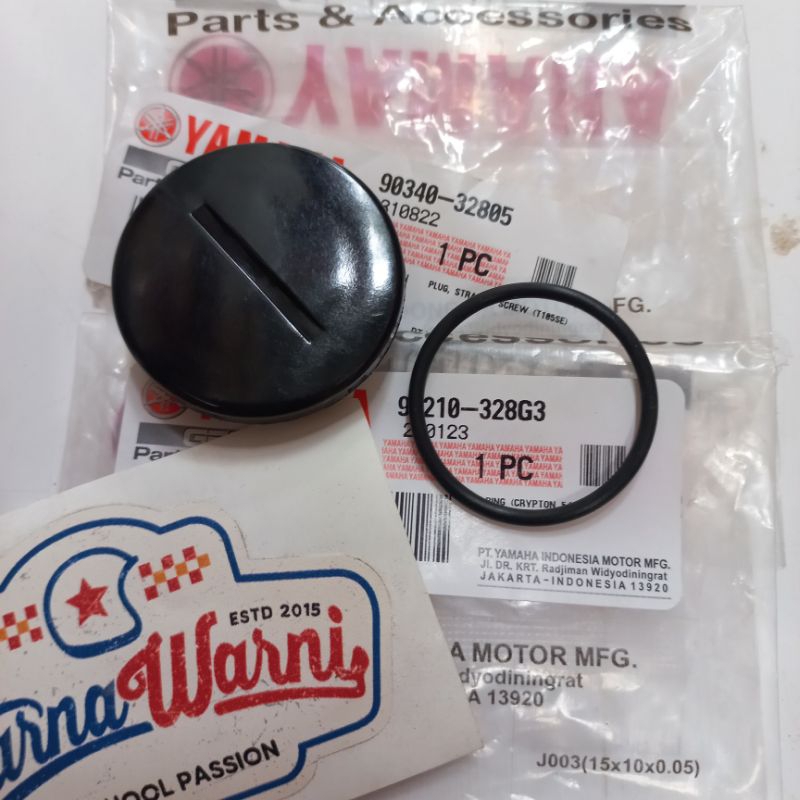 Plug seal tutup lobang  bak CVT Mio sporty smile | 90340-32805