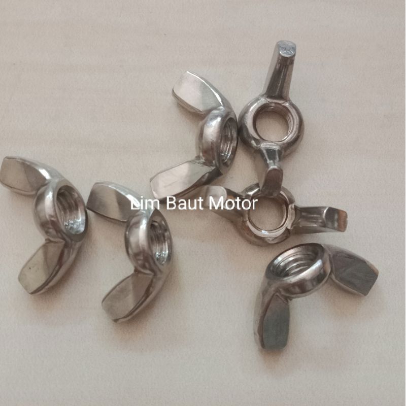 Mur kuping / mur kupu kupu 12 stainless