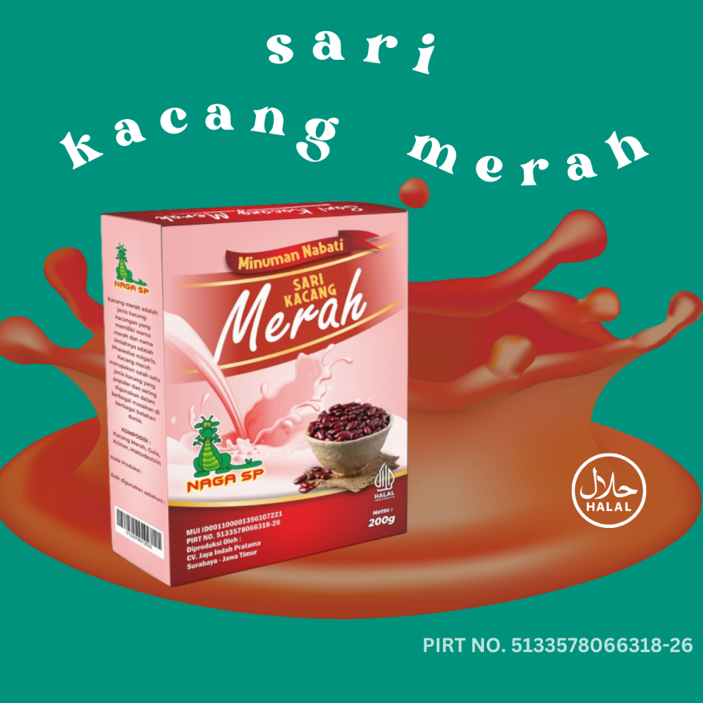 

Minuman Nabati Kacang Merah Naga SP