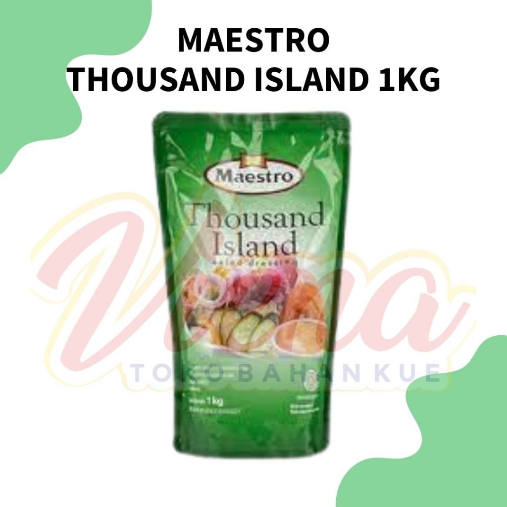 

Maestro Thousand Island 1Kg / Salad Dressing