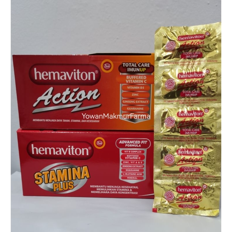 Hemaviton Action DAN Hemaviton Stamina Plus