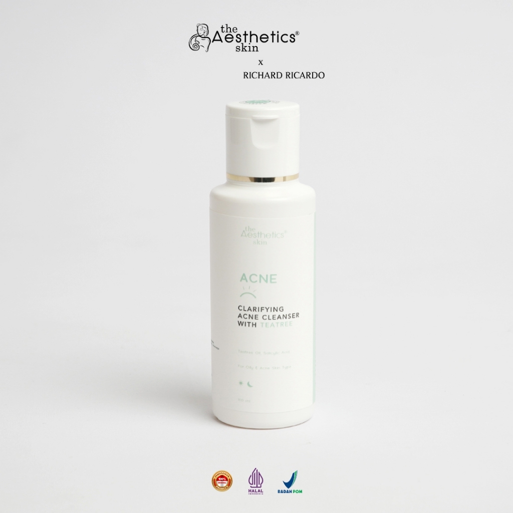 The Aesthetics Skin x Richard Ricardo Clarifying Acne Cleanser with Tea Tree