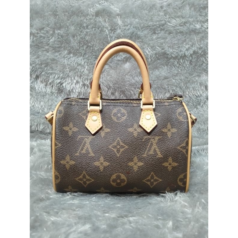 Tas LV Nano Speedy Preloved Seken