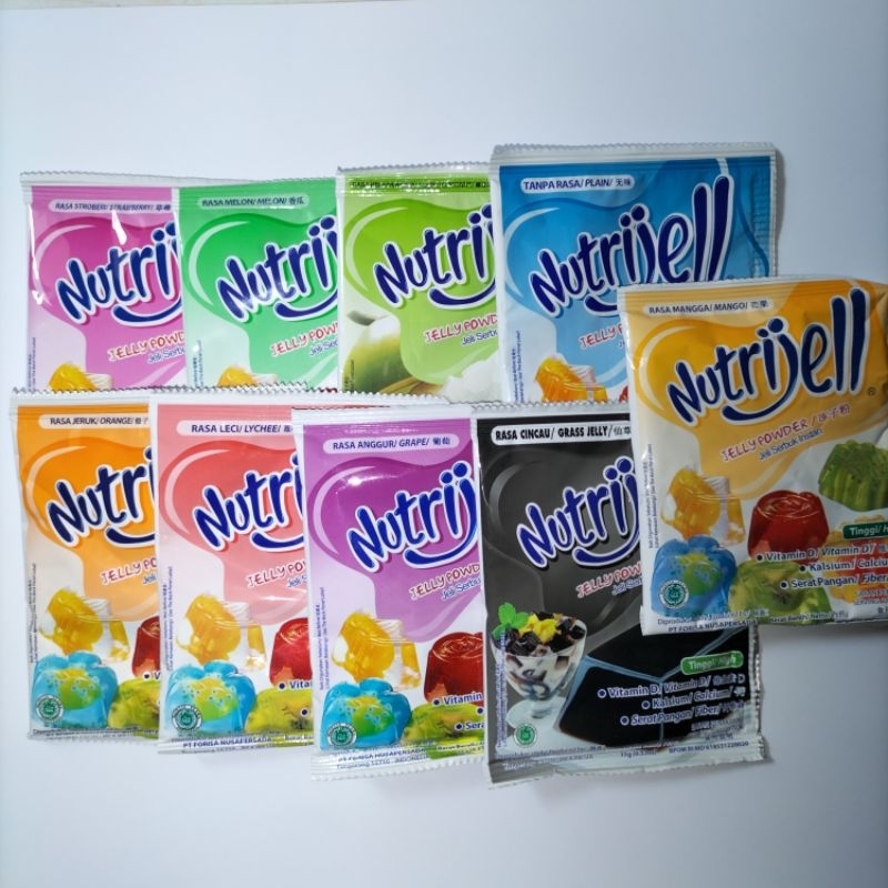 

Nutrijell sachet