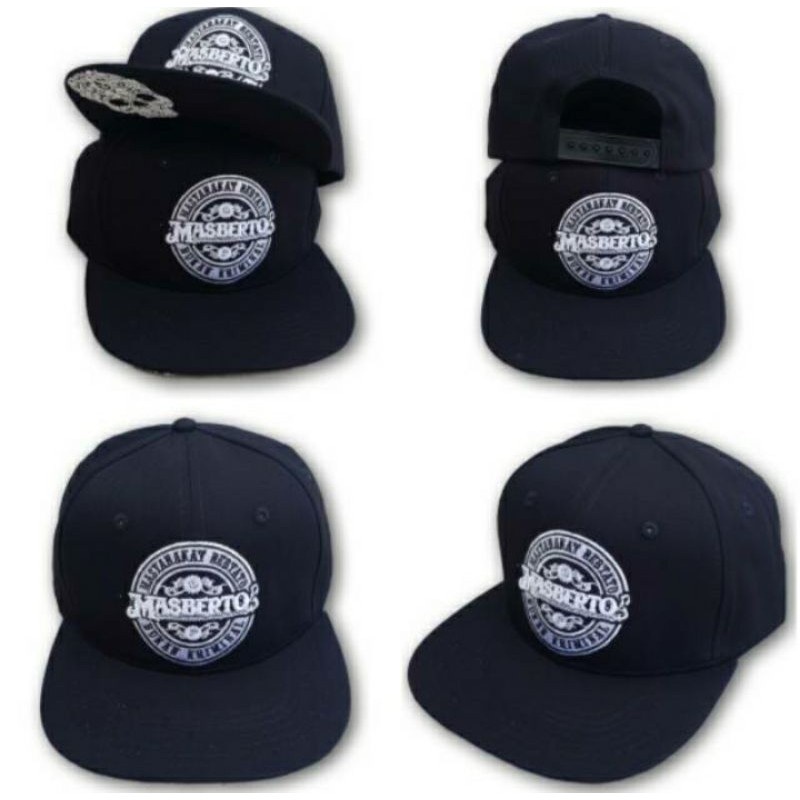 Topi Pria Distro Masberto - Topi Snapback Hip-Hop Masberto Higt Quality Terbaru.