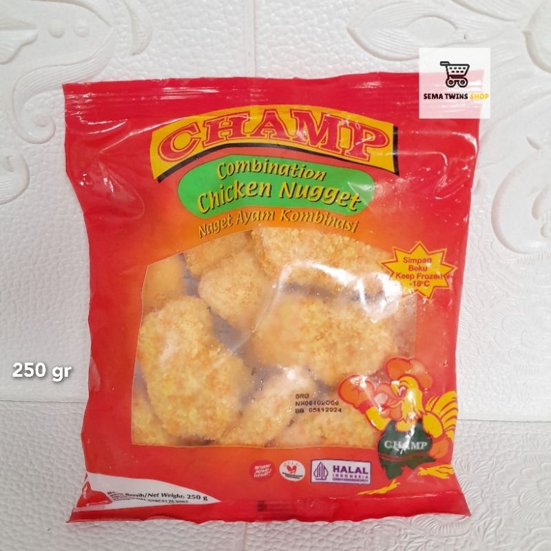 

Champ Chicken Nugget 225gr - Naget Ayam