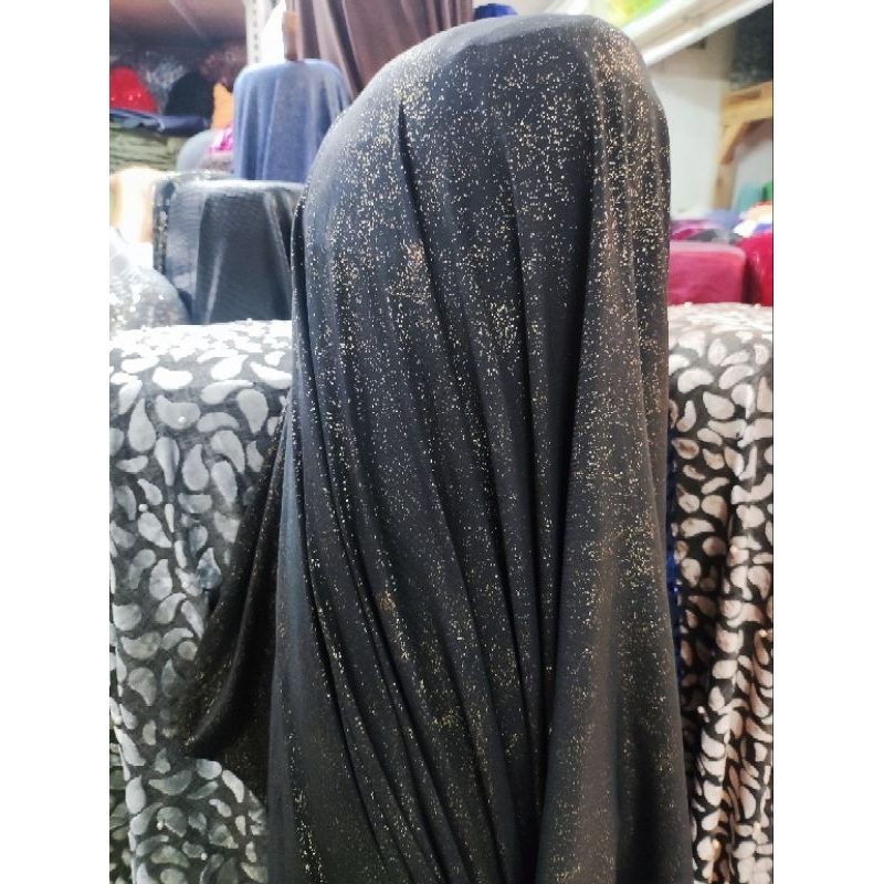 Bahan / Kain Spandek Gliter Antik Garment