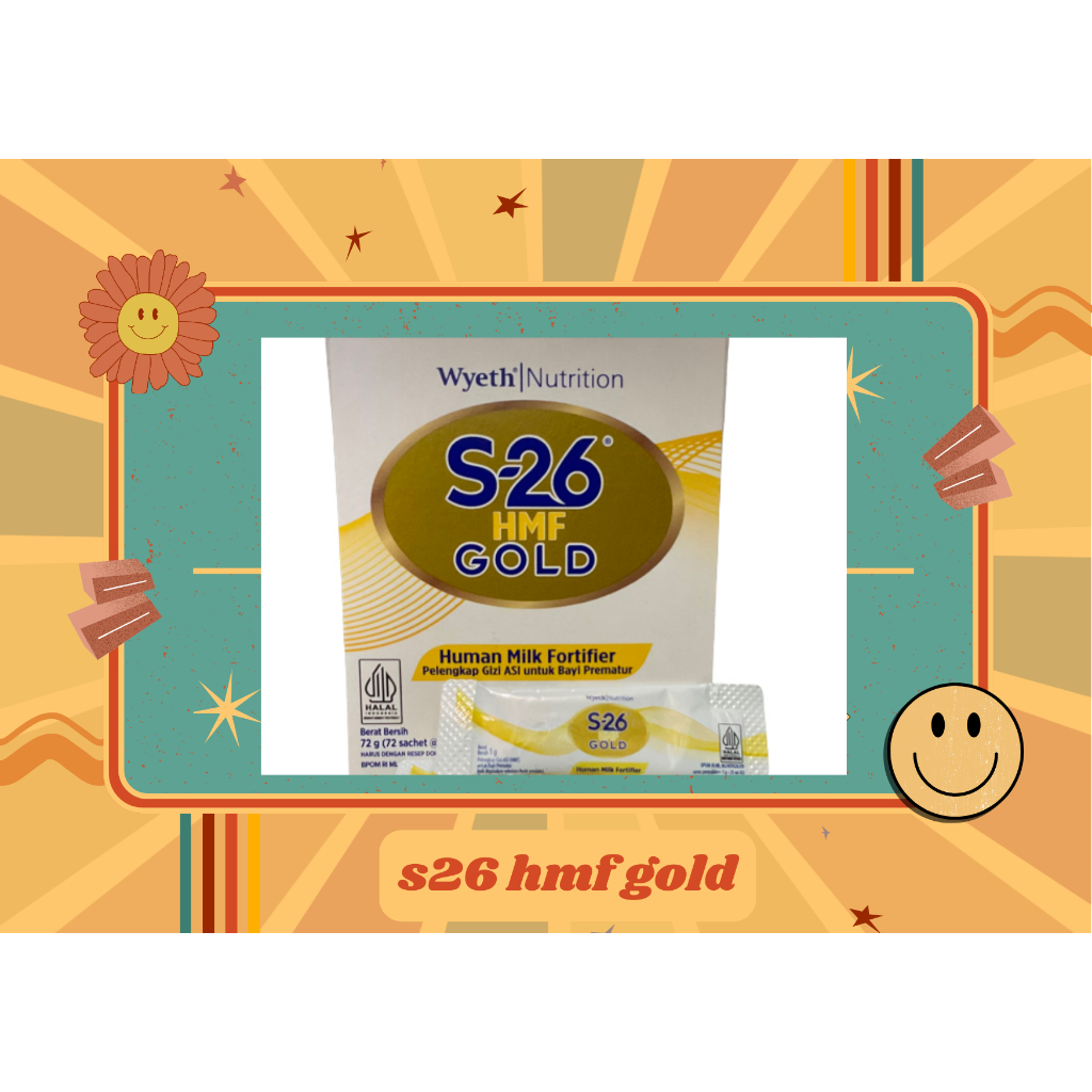 S26 HMF GOLD / HUMAN MILK FORTIFIER / BAYI PREMATUR