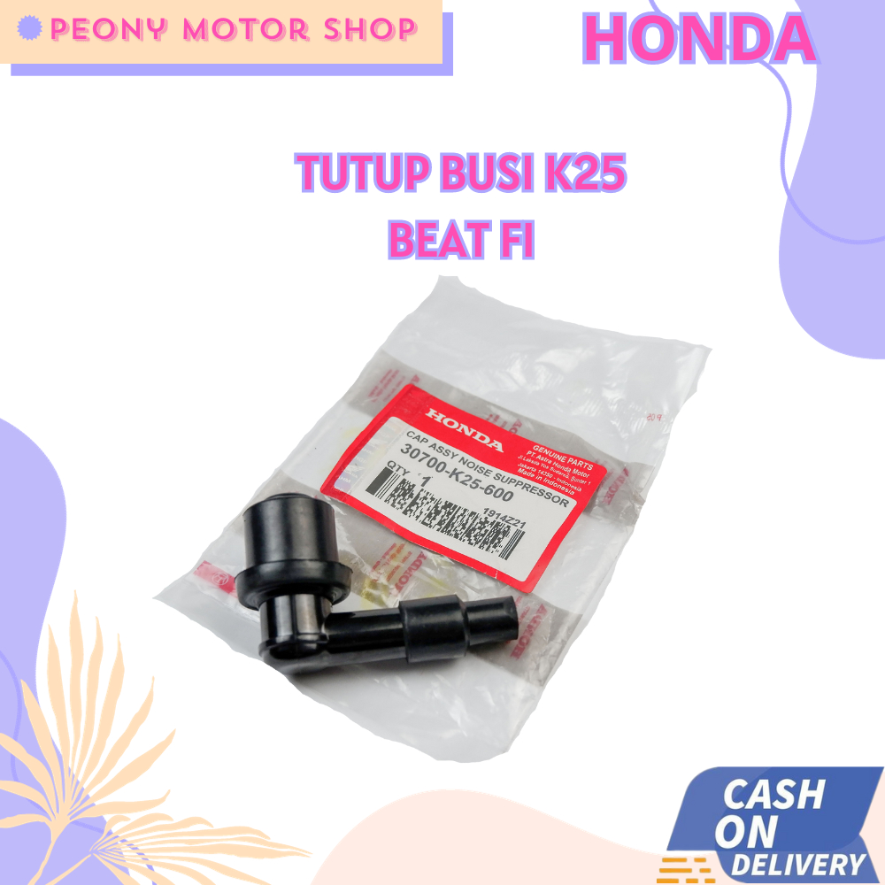 cangklong busi - Tutup Kepala Busi Honda Beat FI Beat - cop busi  Scoopy ESP - K25 - cop busi beat f
