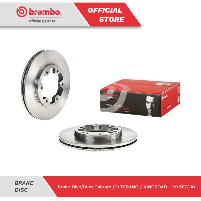 Rem Cakram/Brake Disc Brembo (F) TERANO / KINGROAD - 09.5873.10