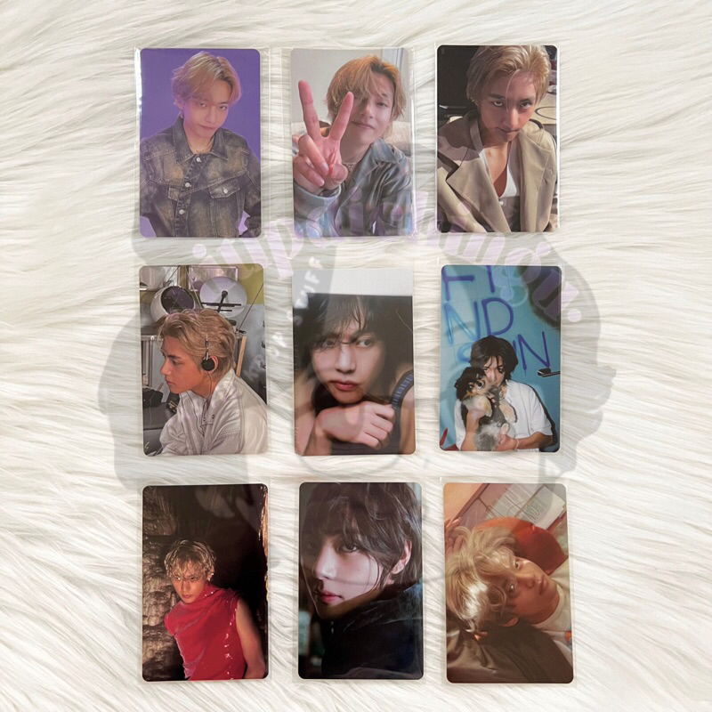 [READY STOCK] V ‘LAYOVER’ Album - Weverse Shop JPFC UMS - Photocard PC PVC POB LD Lucky Draw