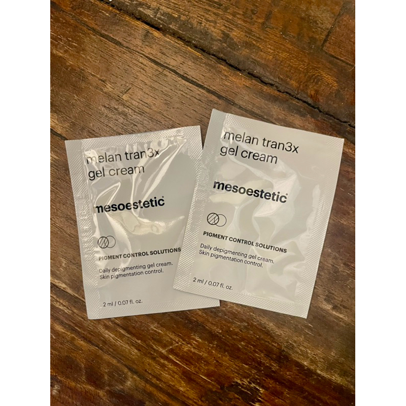 Mesoestetic - Melan Tran3x Gel Cream - Trial Size 2ml
