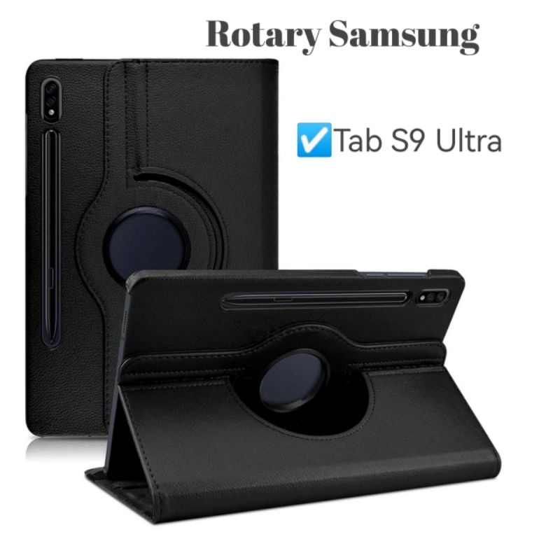 Sarung Rotary Samsung tab s9 Ultra 14.6"inch 2023 SM-X910 SM-X916B / case samsung tab s9 ultra / cas