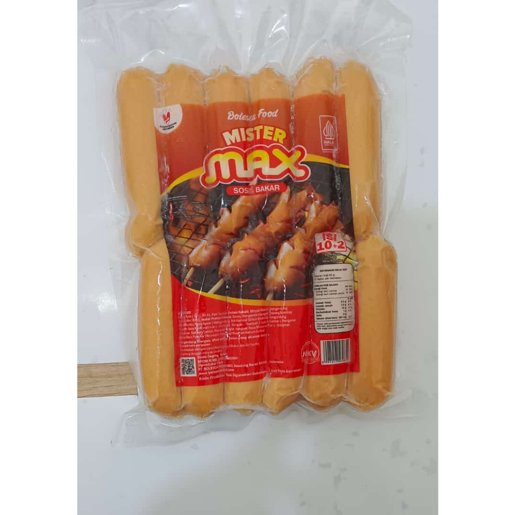 

MISTER MAX SOSIS BAKAR 12S 500 G