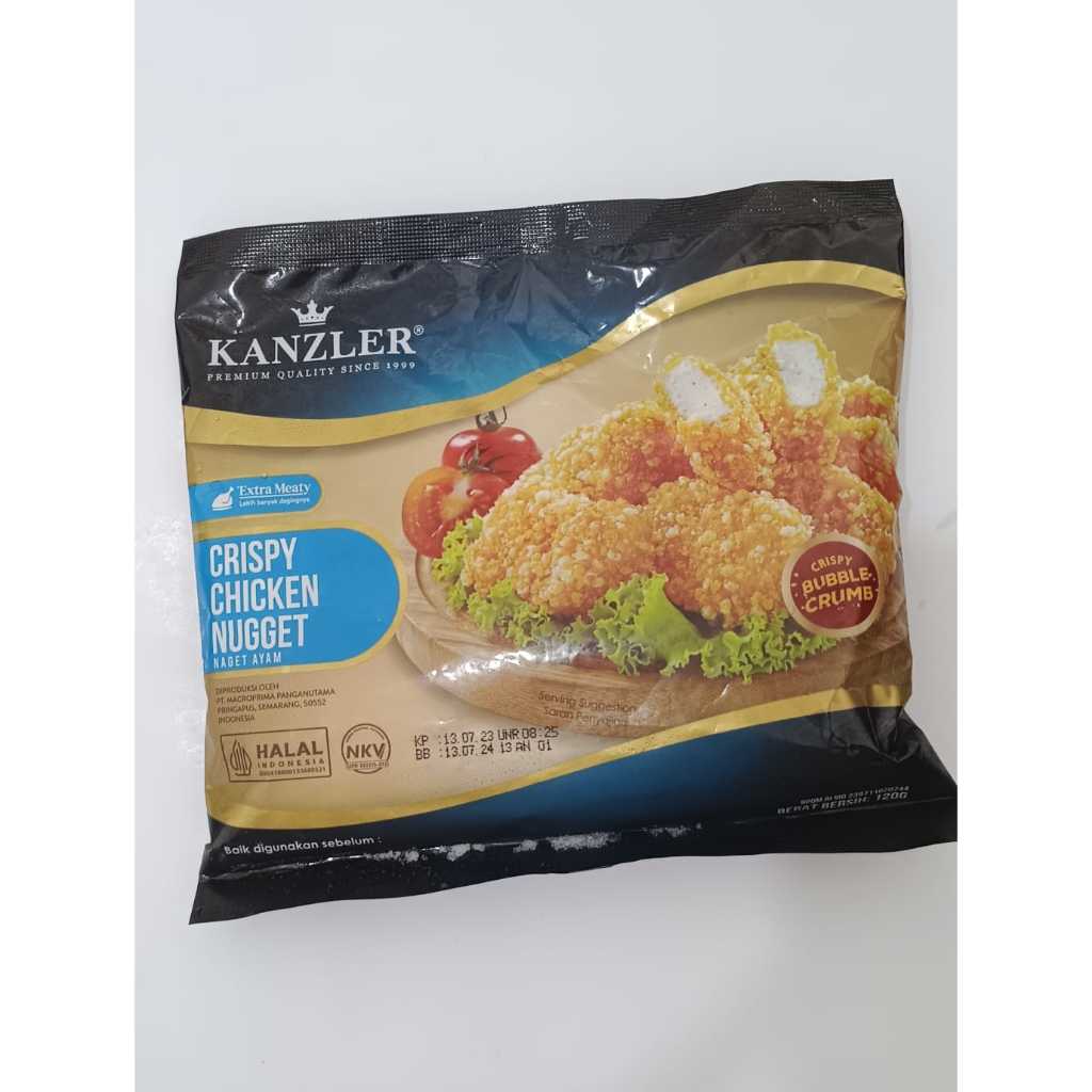 

KANZLER CRISPY CHICKEN NUGGET 120 G