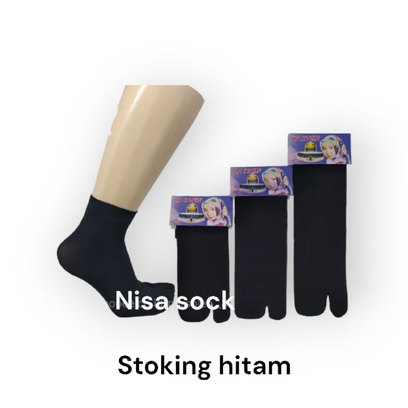 stoking polos hitam/stoking hitam/kaos kaki stoking