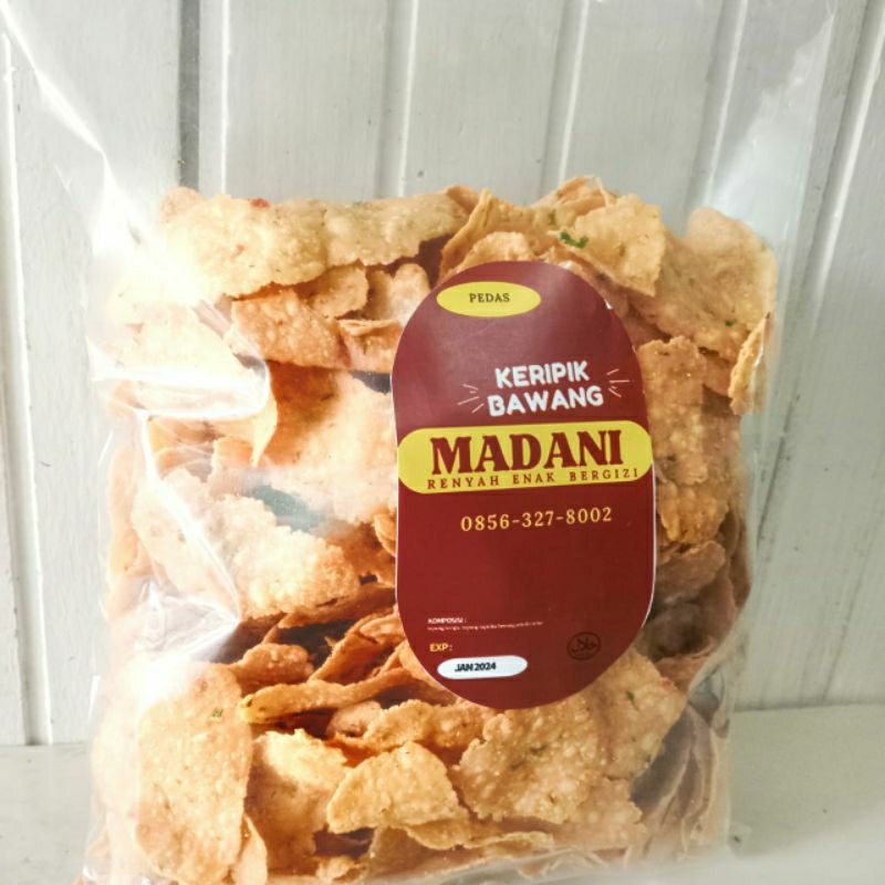 

Keripik bawang Kue bawang rasa pedas 250gr cemilan snack
