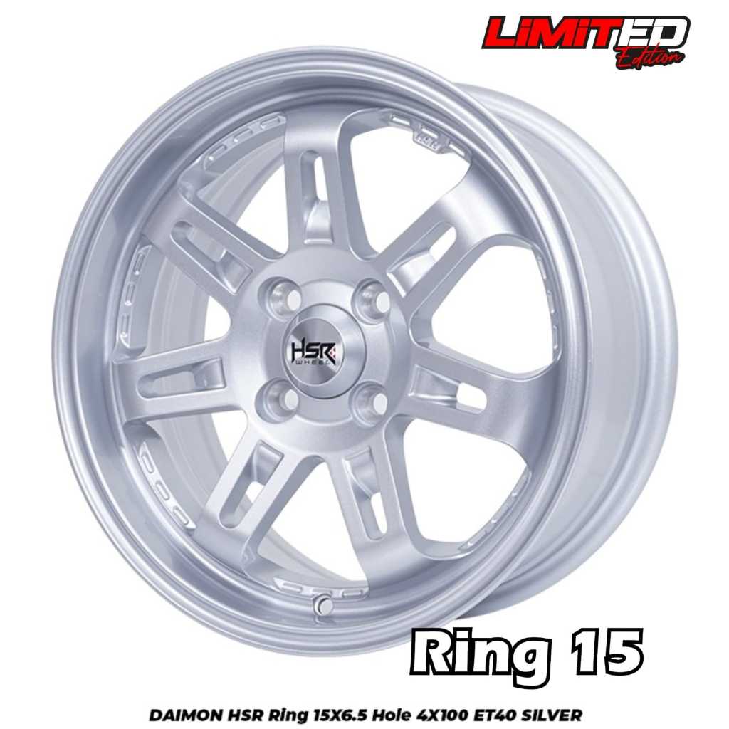 Velg mobil ring 15 Hsr Daimon velg mobil Agya,Ayla,Calya,Karimun