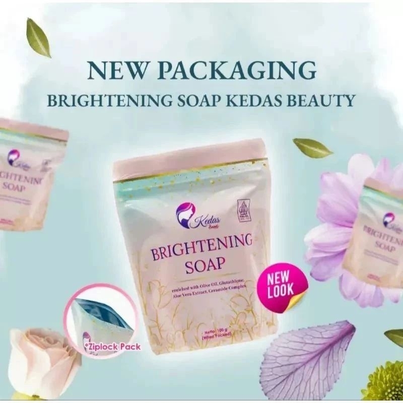 SABUN KEDAS BEAUTY ORIGINAL 100% SABUN KEDAS ASLI/ SABUN WAJAH BRIGHTEING SOAP/ SABUN KEDAS BEAUTY O