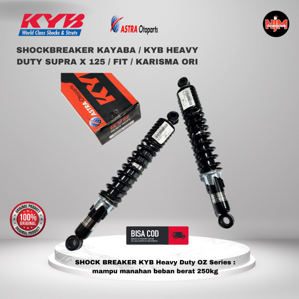 Shock Breaker Supra Karisma Blade Revo KAYABA HEAVY DUTY 0Z71071HZ  KYB