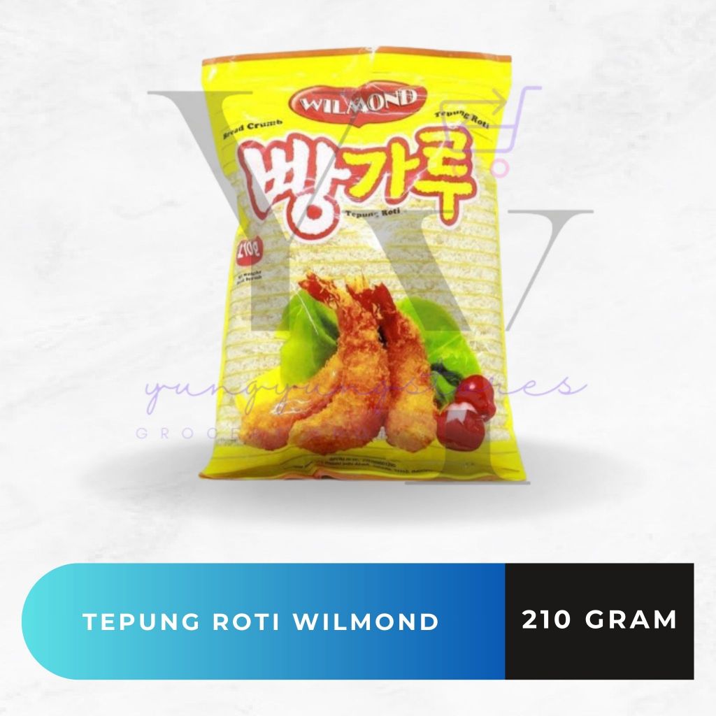 

Tepung Roti Korea / Bread Crumbs / Tempura Wilmond 210 gram