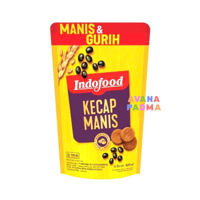 

Indofood Kecap Manis Refill (2 Ukuran)