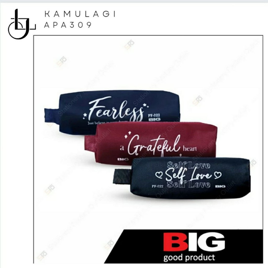 

Tempat Pensil BIG Self Love - PF - 022 - Hitam
