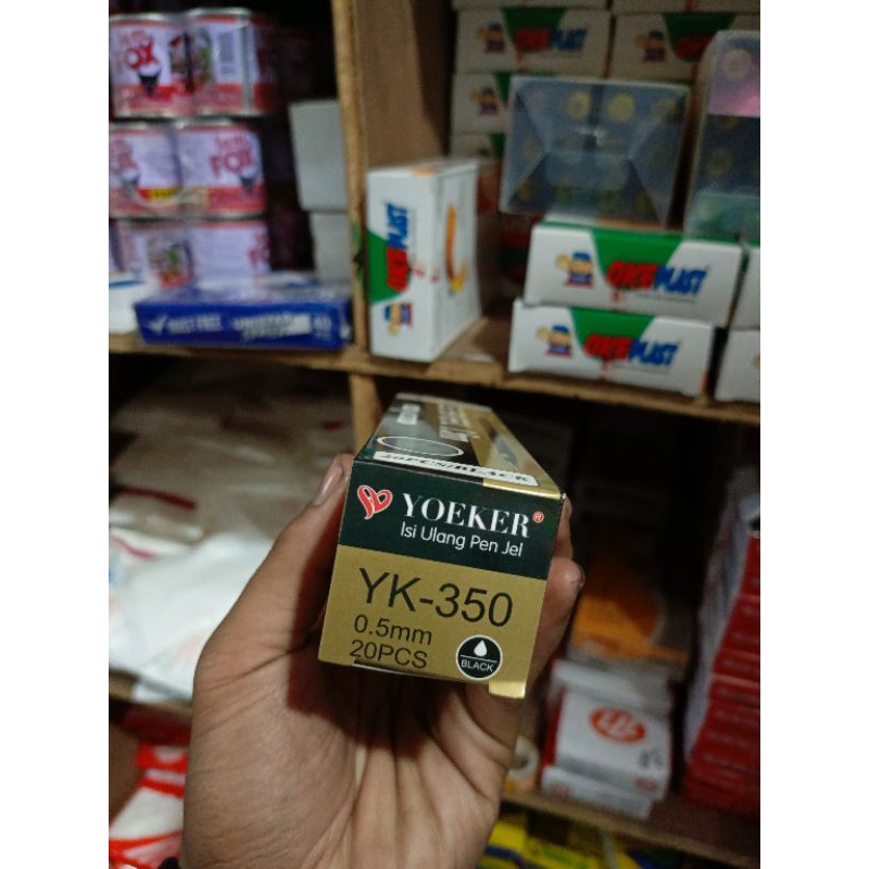 

ISI JEL HITAM ISI 20PCS