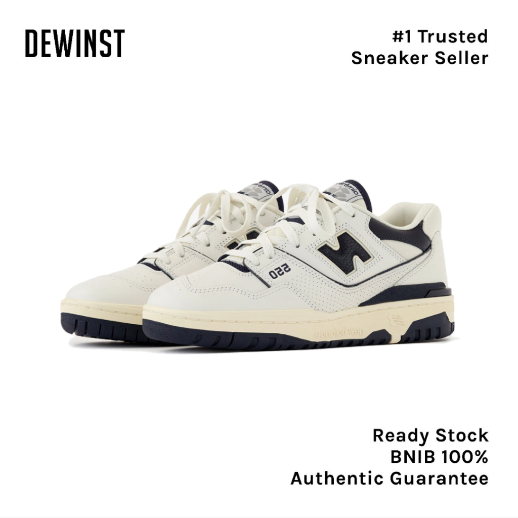 New Balance 550 ALD White Navy BNIB RESMI ORIGINAL