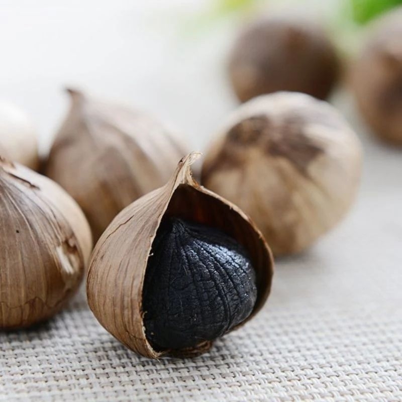 

Black Garlic/Bawang Hitam Tunggal 250gr Premium Quality Organik Alami RempahRempahSoc