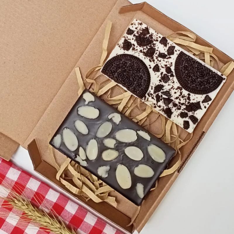

Hampers coklat / Chocolate bark hampers / Hadiah unik / Hampers bestie / hampers valentine