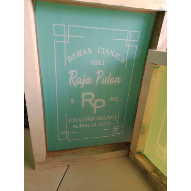Screen Sablon Karung dan plastik