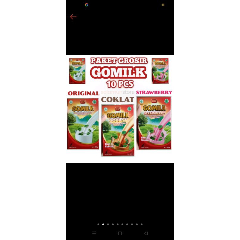

PAKET HEMAT 10BOX GOMILK