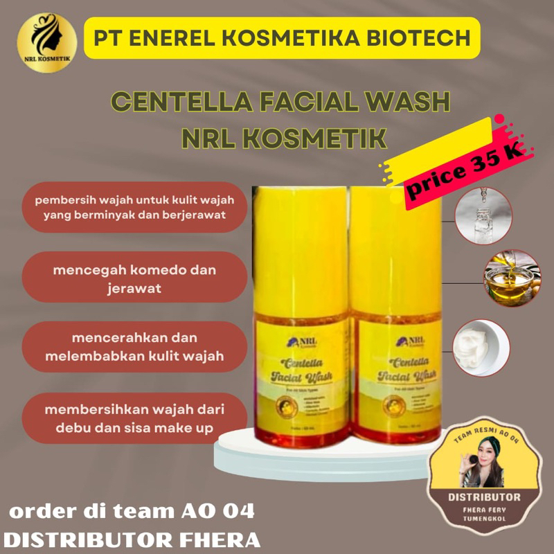 Cantella facial wash Nrl Kosmetik