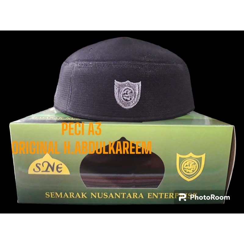 kopiah  A3 songkok peci kopiah malaysia warna hitam A3 terlaris termurah original abdul karim abdulk