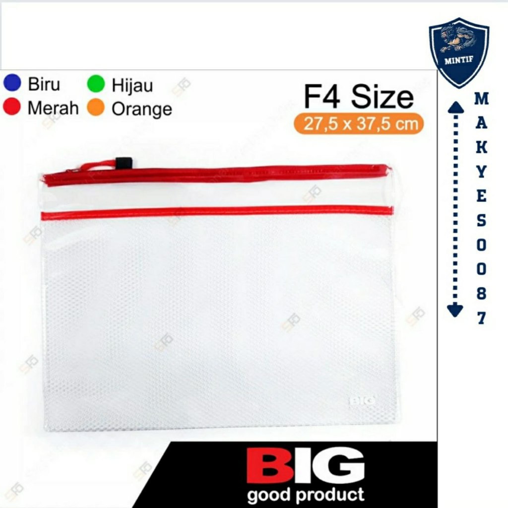 

Pocket File Big F4 (9005) - Orange