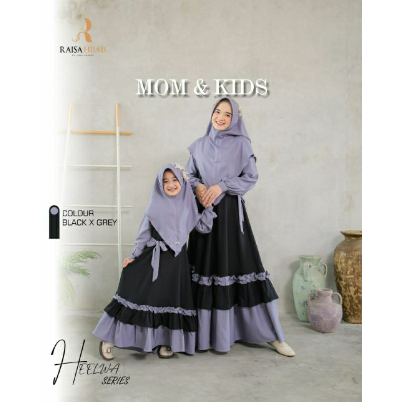 couple heelwa mom &kids by Raisa hijab