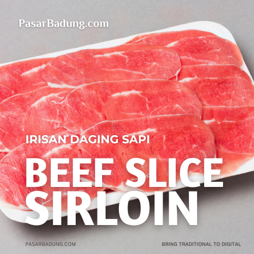 

Irisan daging sapi sirloin sliced 500gram